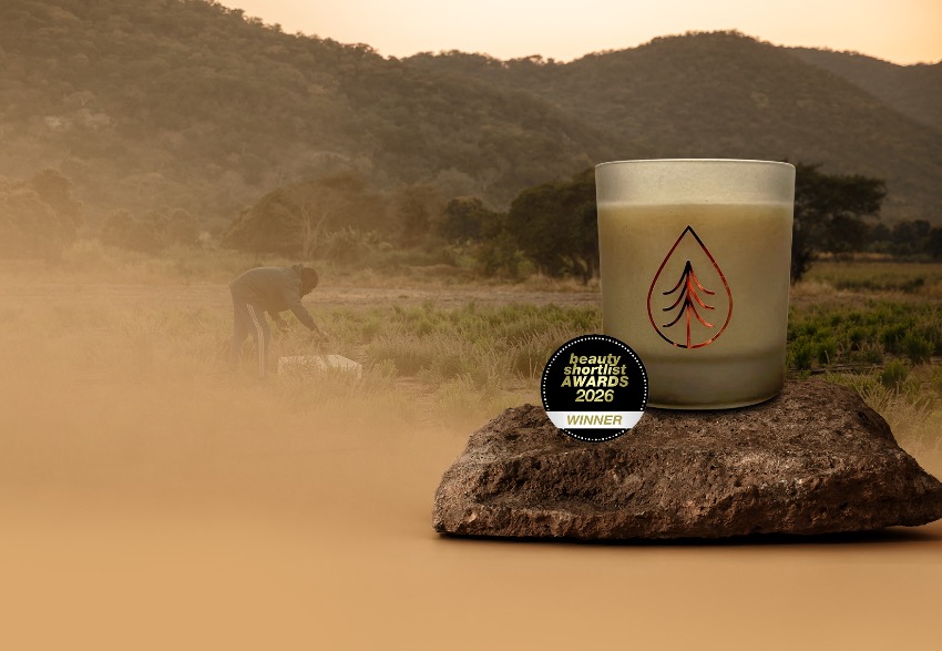 Óleos da Scents from Nature presentes em produto vencedor dos Beauty Shortlist Awards 2026