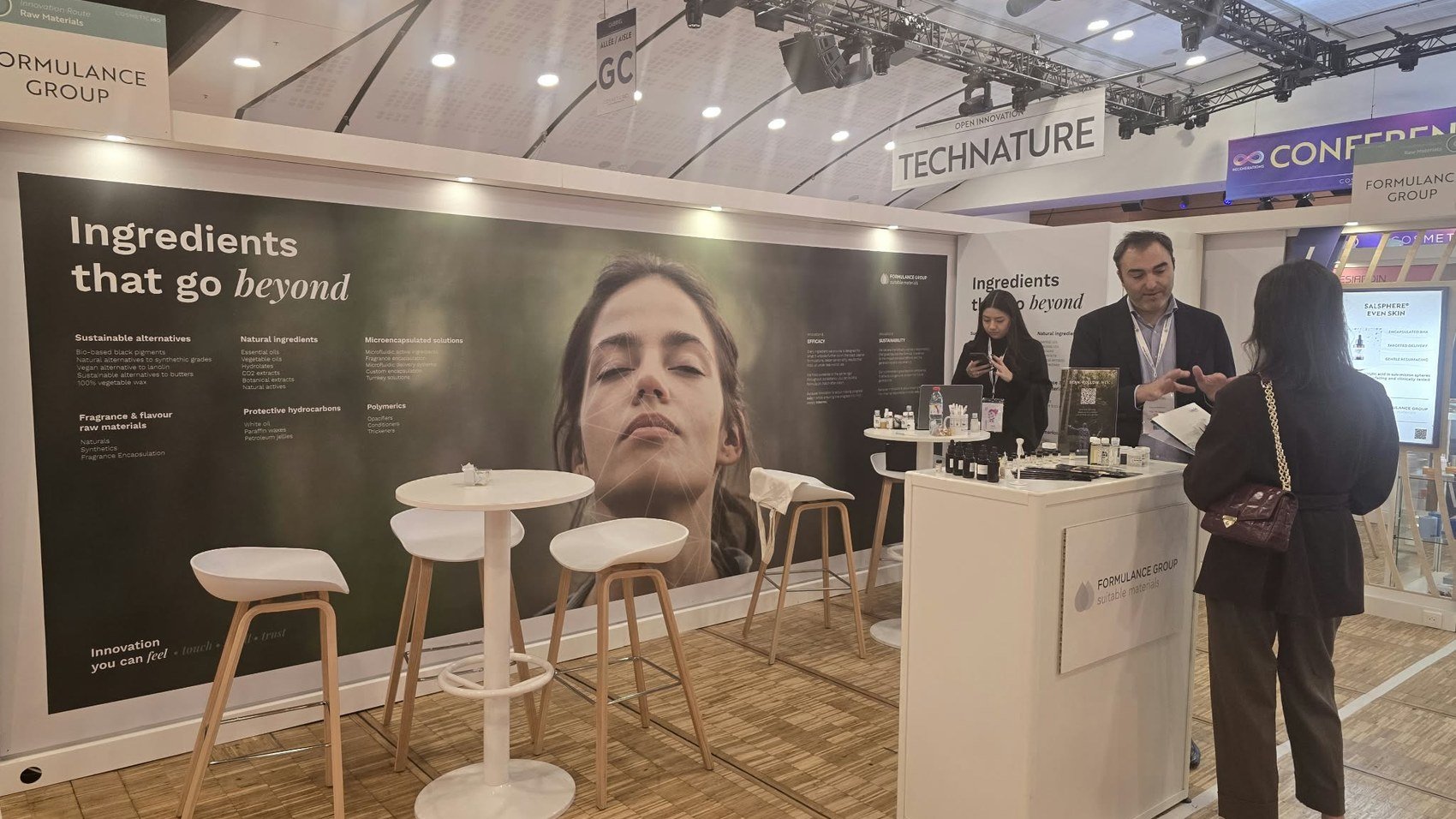 Stand de Groupe Formulance au salon Cosmetic 360 2026