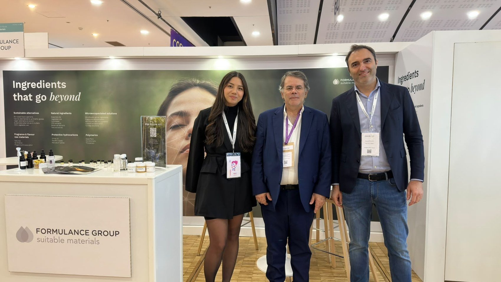 Scents from Nature et Groupe Formulance au salon Cosmetic 360 2026