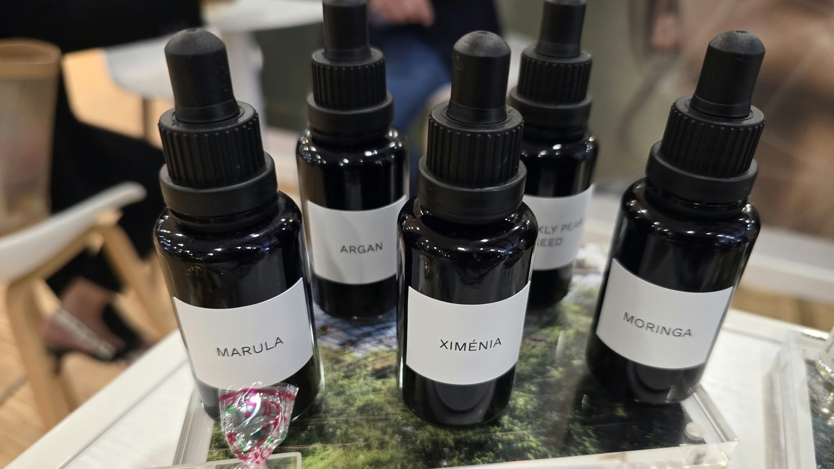 Huiles végétales au salon Cosmetic 360 2026
